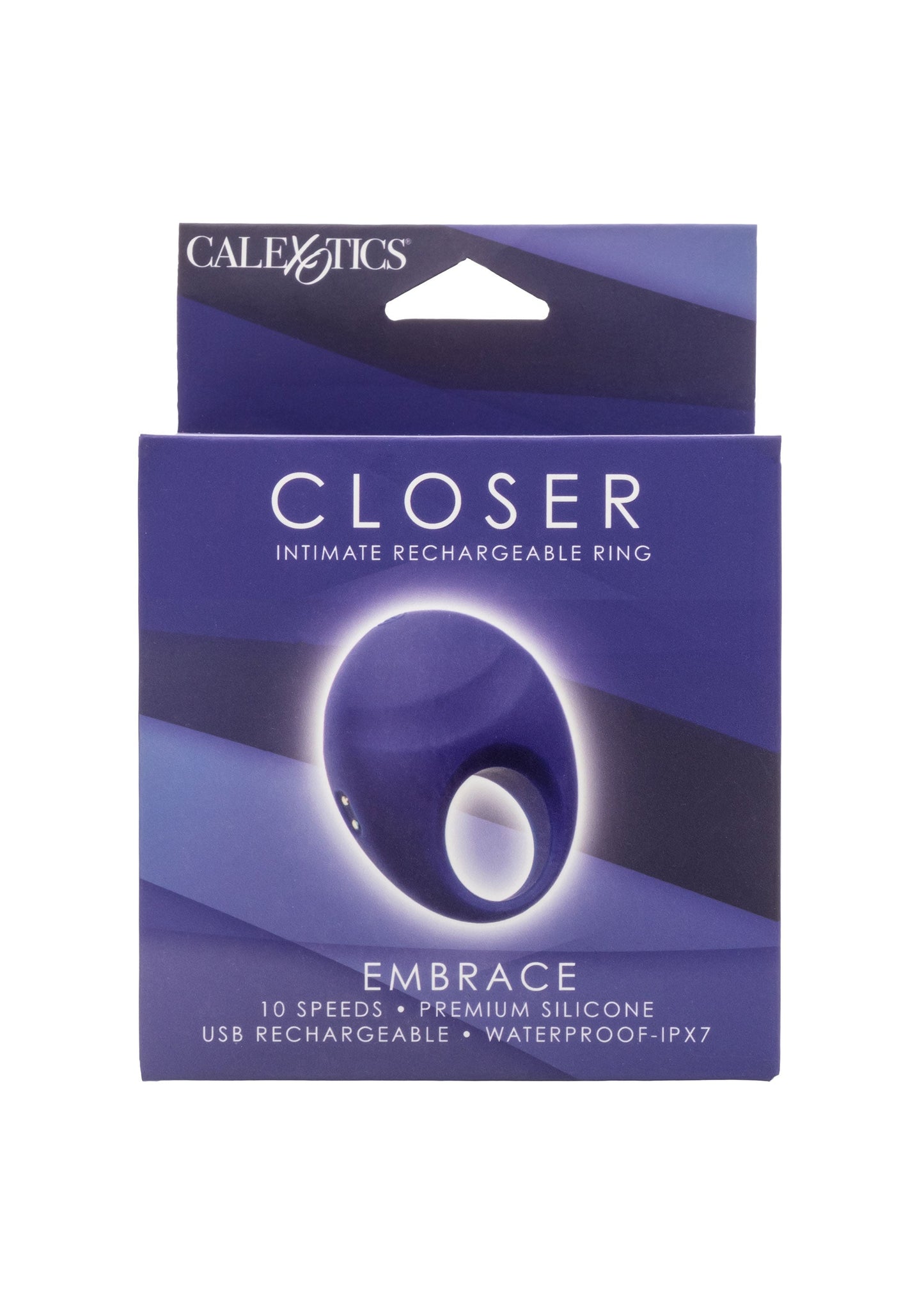 Typpahringur m/titring - Rechargeable Ring Embrace