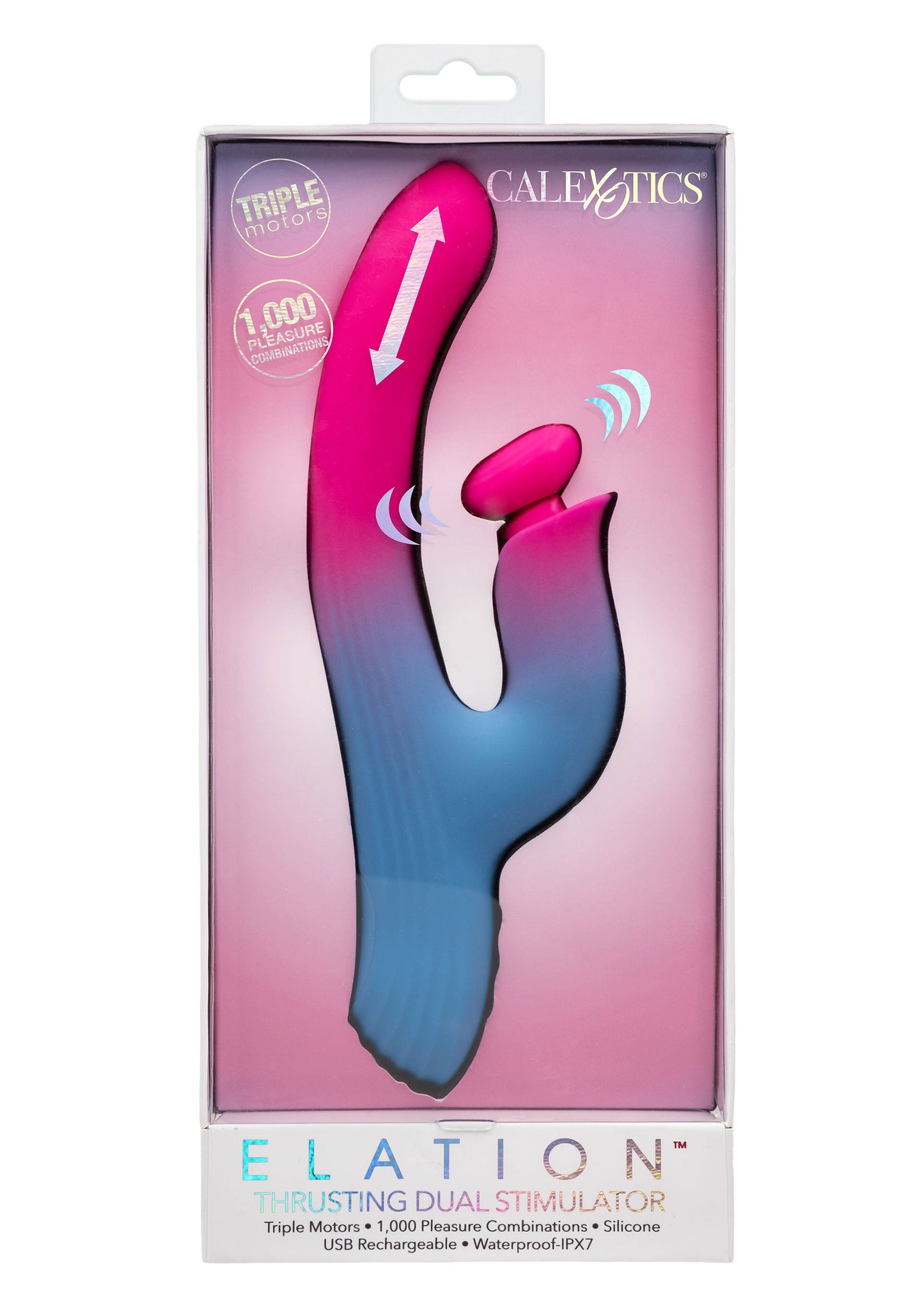 Dual Stimulator Thrusting Vibrator