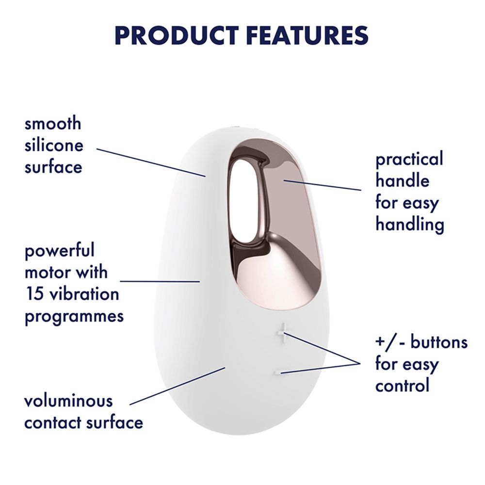 Titrari / egg - Satisfyer Layons - White Temptation