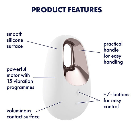 Titrari / egg - Satisfyer Layons - White Temptation