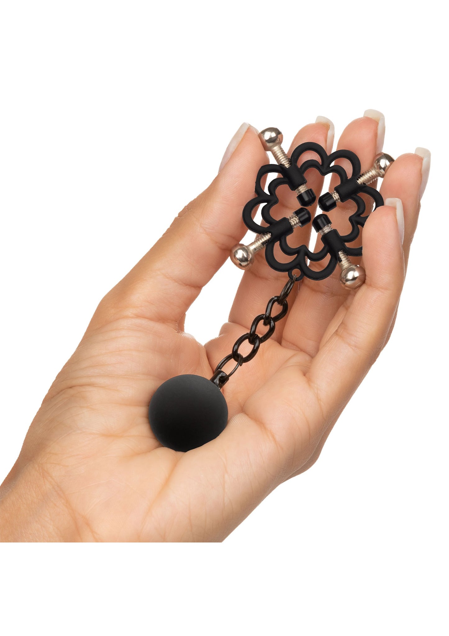 Power Grip 4-Point Weighted Nipple Press