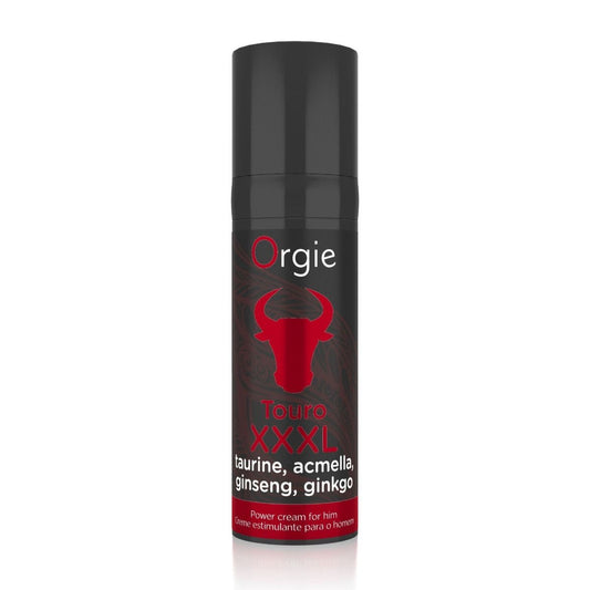 Orgie Touro XXXL Erection Enhancer and Enlarger Cream - Örvandi krem fyrir typpi 15 ml