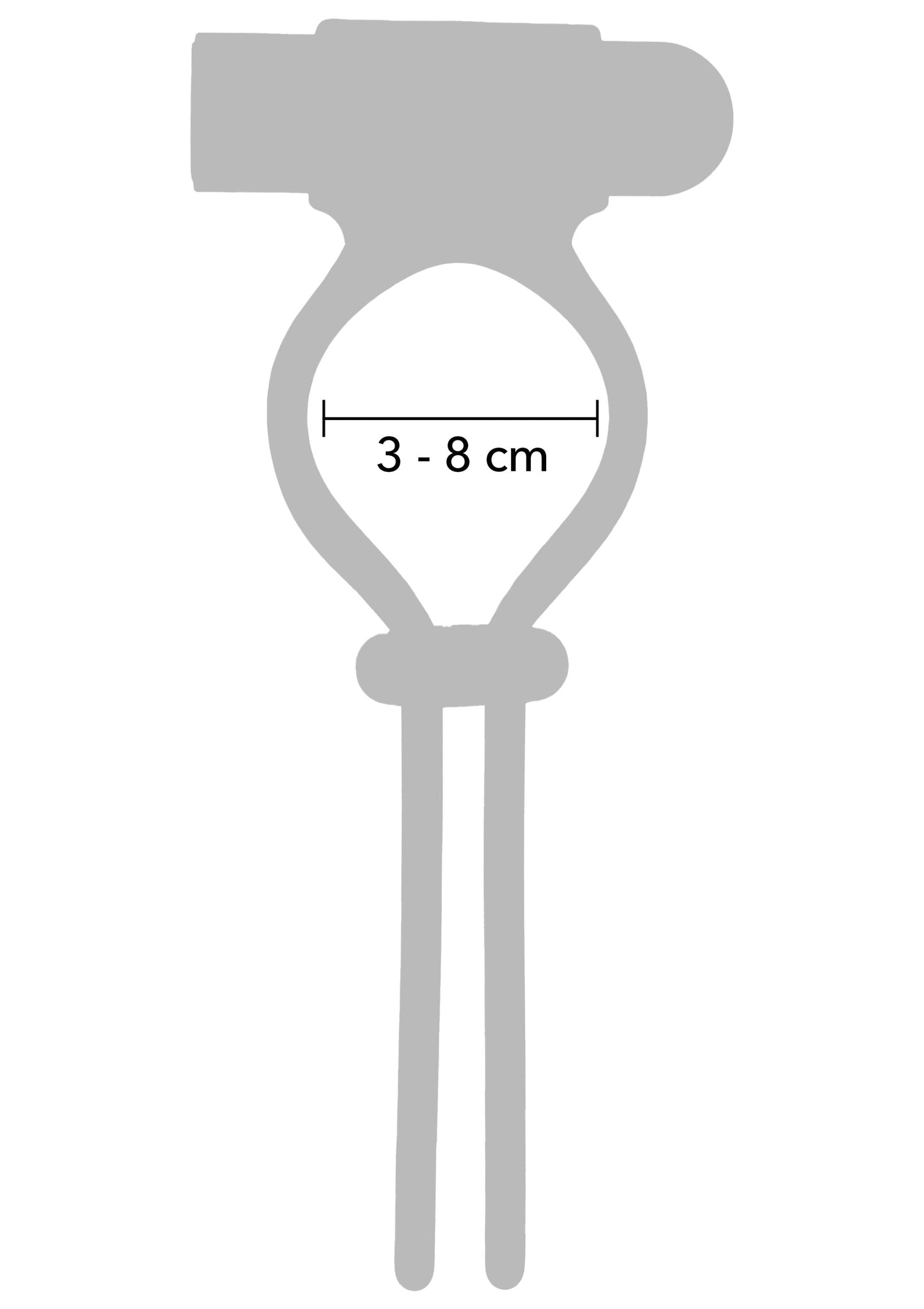 Typpahringur - Vibrating & Adjustable C-Ring