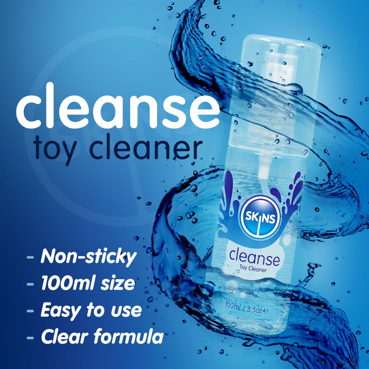 Skins Cleanse Tækja hreinsir 100ml