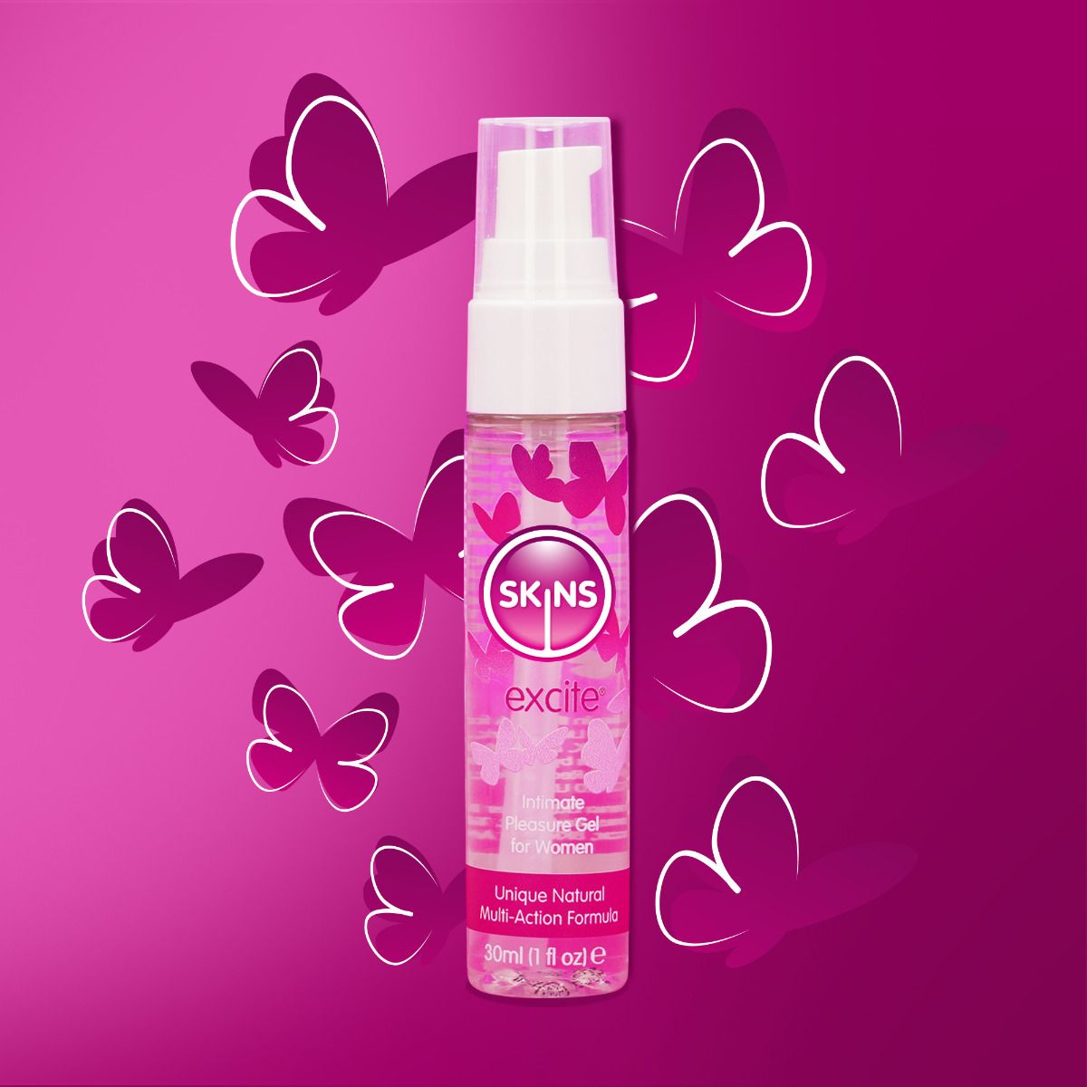 Skins Super Excite Clitoral Stimulation Gel 1 Fl oz (30ml)