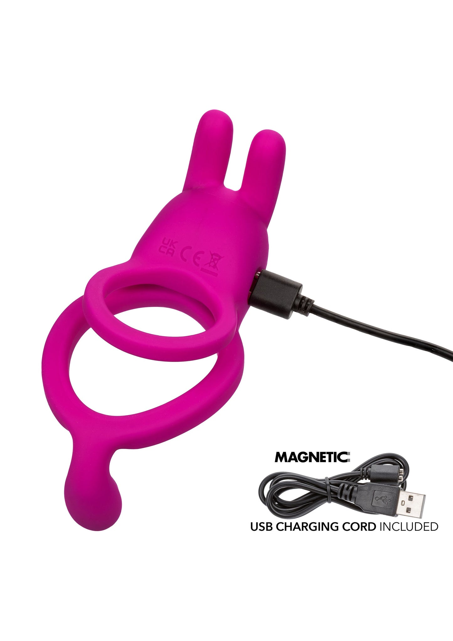 Typpahringur m/titring - Rechargeable Ring Touch