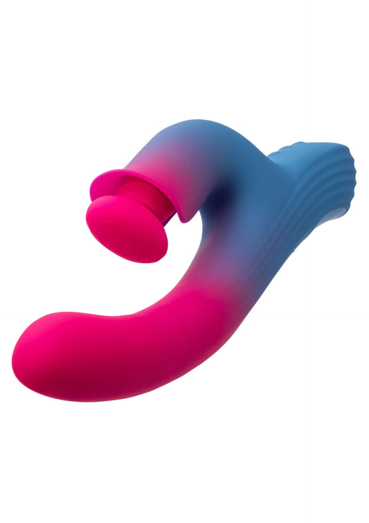 Tvöfaldur titrari m/ thruster - Dual Stimulator Thrusting Vibrator