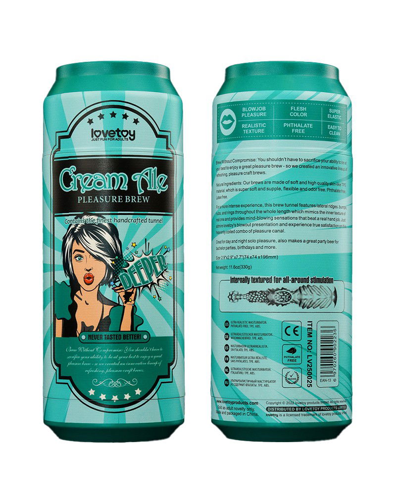 Pleasure Brew Cream Ale Mouth Masturbator