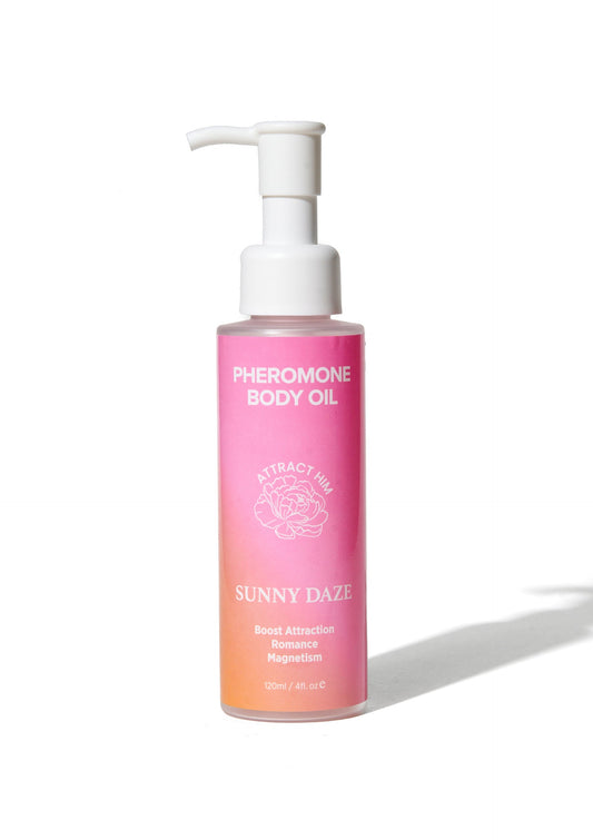 Phero Body Oil Attract Him - Pheromone líkamsolía 120 ml - Laðar að karla