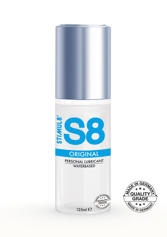 S8 Waterbased Lube 125ml Sleipiefni