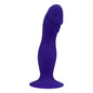 Loving Joy 6 Inch Silicone Dildo with Suction Cup Blue