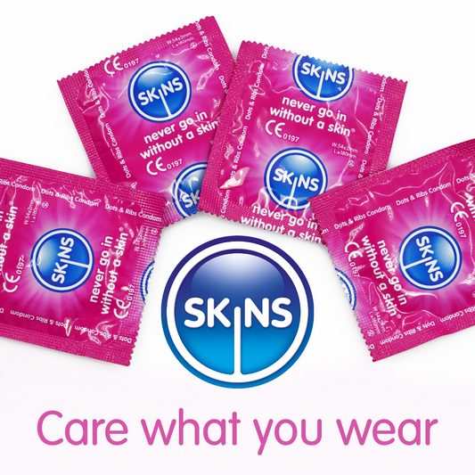Skins Condoms Dots & Ribs 8 Pack