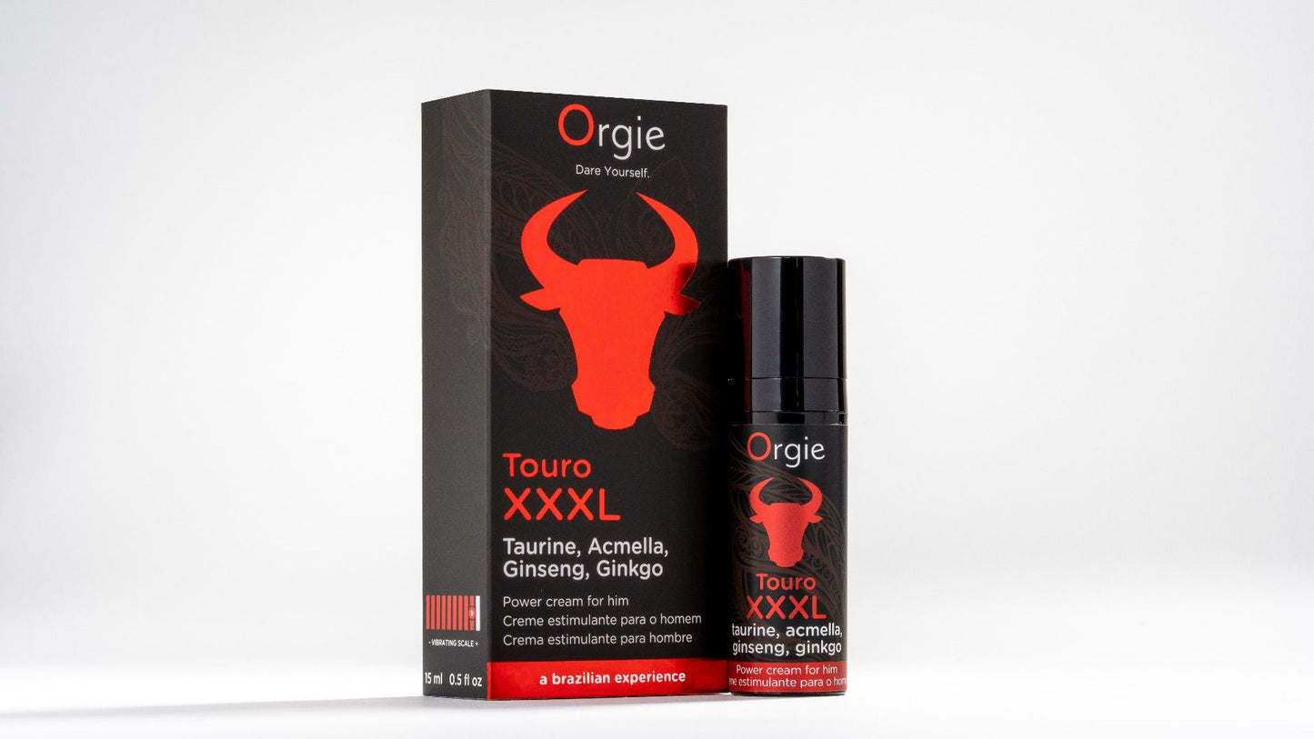 Orgie Touro XXXL Erection Enhancer and Enlarger Cream - Örvandi krem fyrir typpi