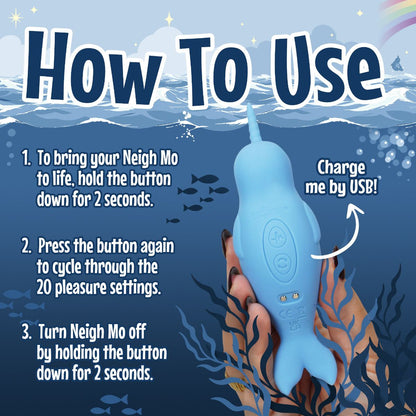 Unihorn of the Sea – Neigh Mo – The Narwhal